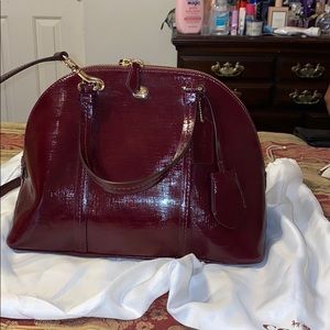Maroon Coach Purse
